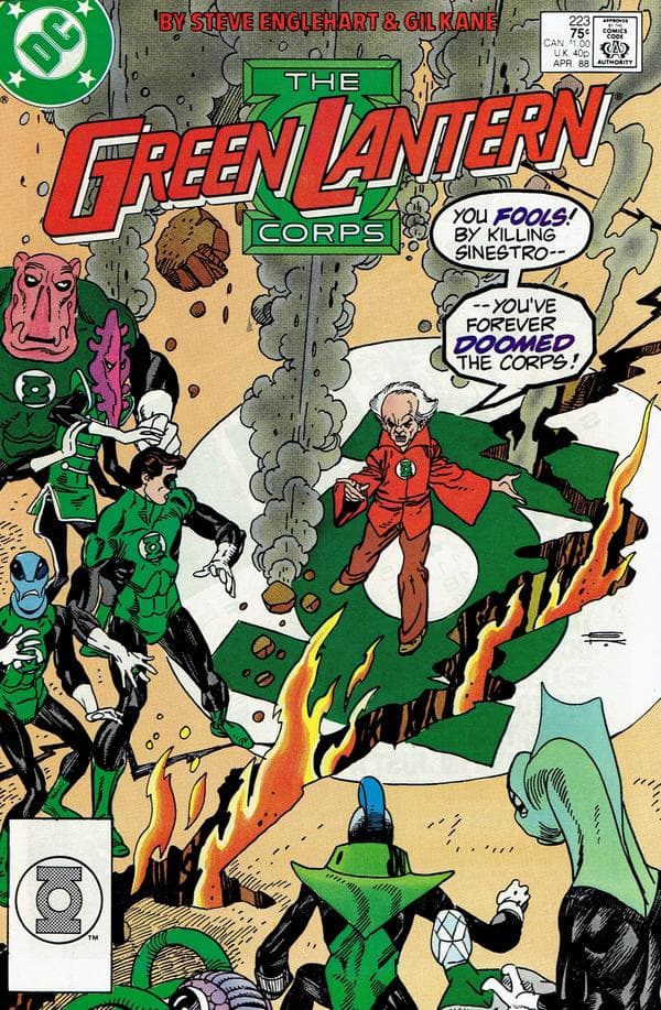 The Green Lantern Corps #223 cover