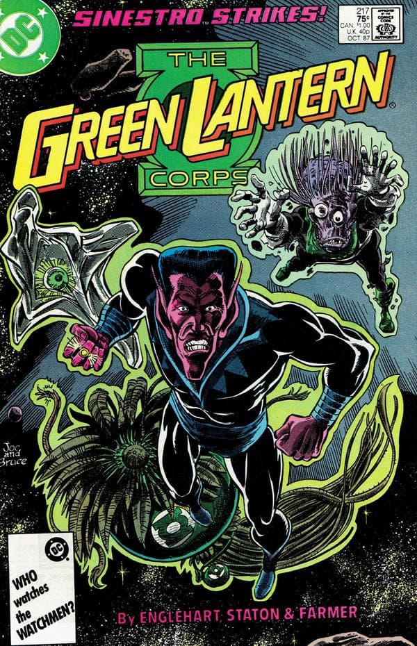 The Green Lantern Corps #217 cover