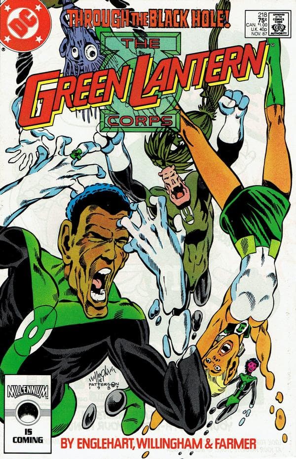 The Green Lantern Corps #218 cover