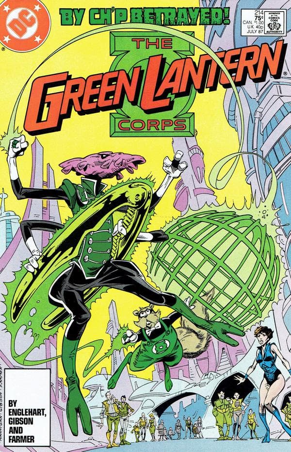 The Green Lantern Corps #214 cover