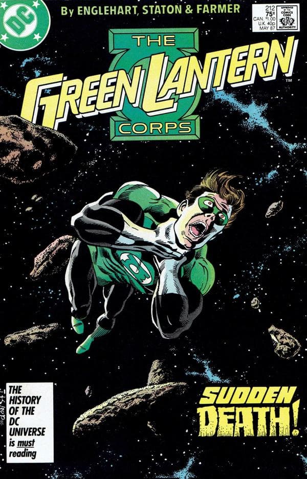The Green Lantern Corps #212 cover