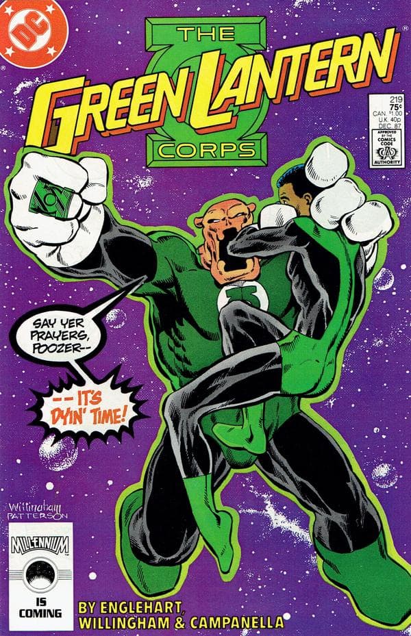 The Green Lantern Corps #219 cover