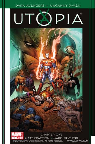 Dark Avengers/Uncanny X-Men: Utopia #1 cover