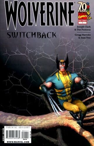 Wolverine: Switchback #1 cover