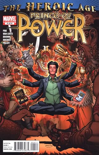 Heroic Age: Prince of Power #4 cover