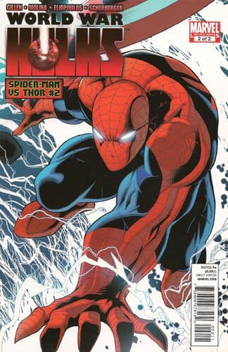 World War Hulks: Spider-Man vs. Thor #2 cover