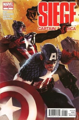 Siege: Captain America #1 cover