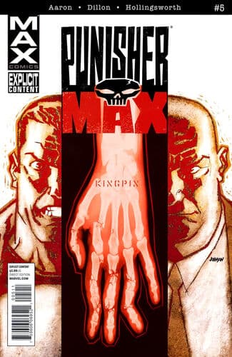 PunisherMAX #5 cover