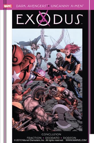 Dark Avengers/Uncanny X-Men: Exodus #1 cover
