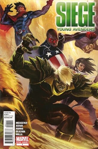 Siege: Young Avengers cover — © Marvel Comics