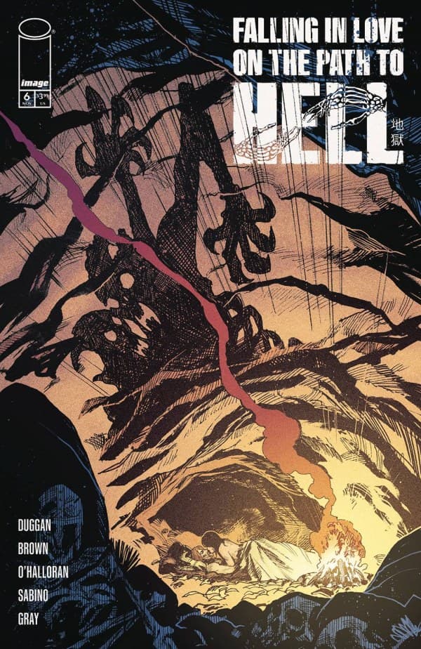 Falling in Love on the Path to Hell #6 cover