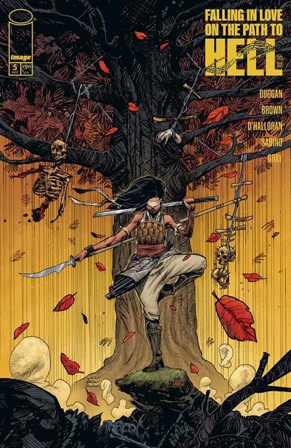 Falling in Love on the Path to Hell #5 cover