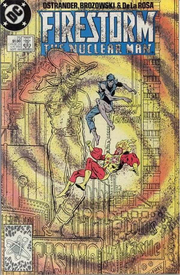 Firestorm, the Nuclear Man #75 cover