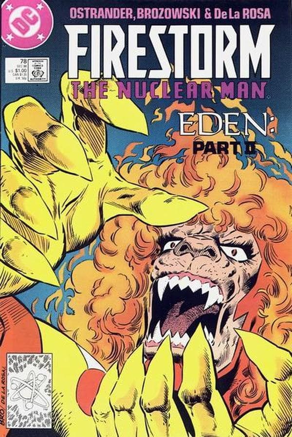 Firestorm, the Nuclear Man #78 cover