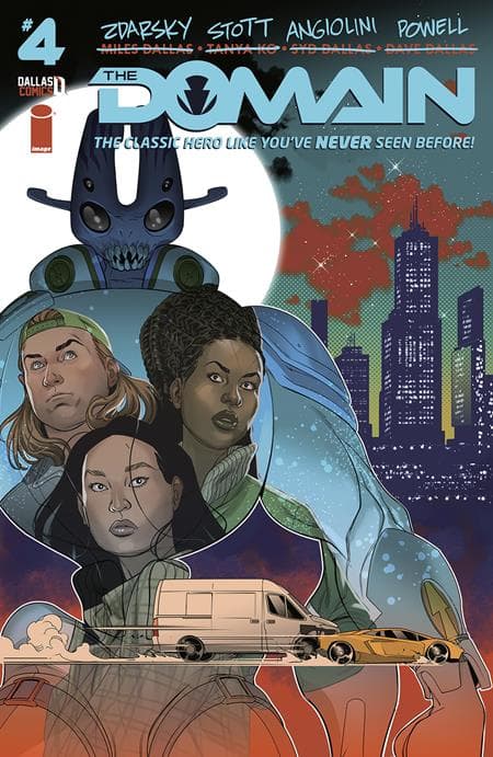 The Domain #4 cover