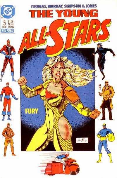 Young All-Stars #5 cover