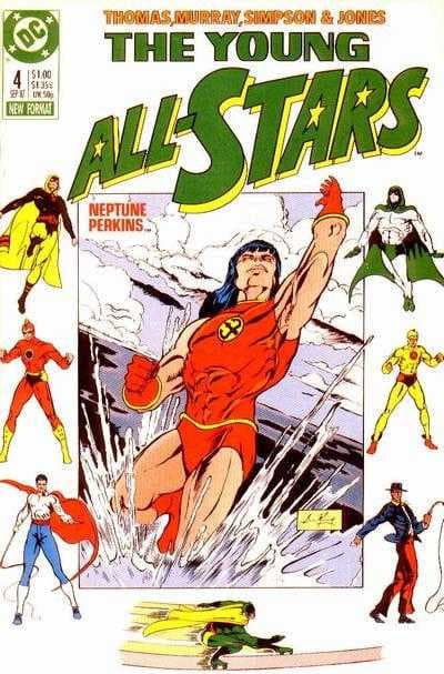 Young All-Stars #4 cover