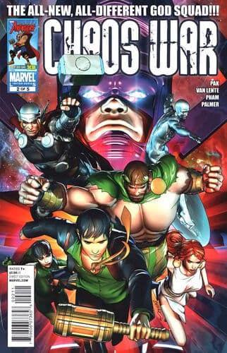 Chaos War #2 cover
