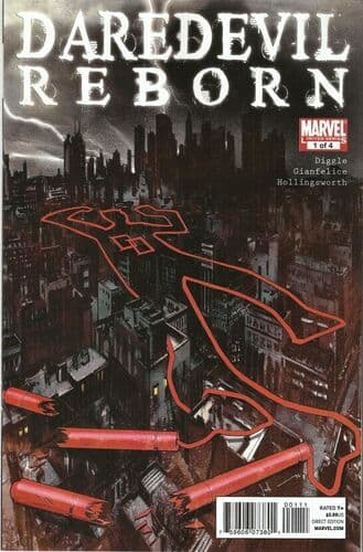 Daredevil: Reborn #1 cover