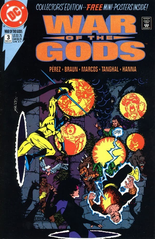 War of the Gods #3 cover