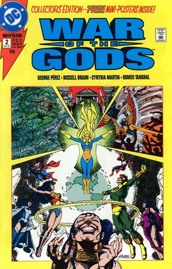 War of the Gods #2 cover