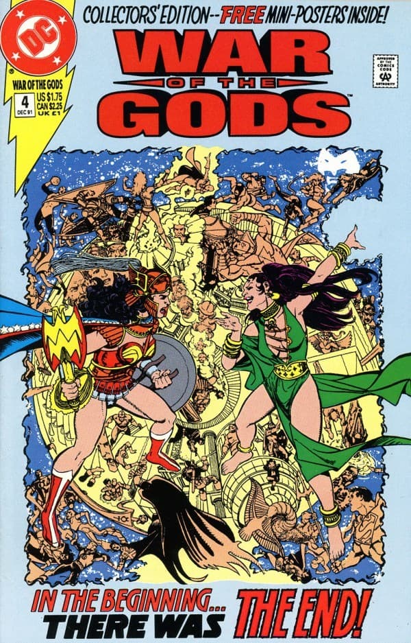 War of the Gods #4 cover