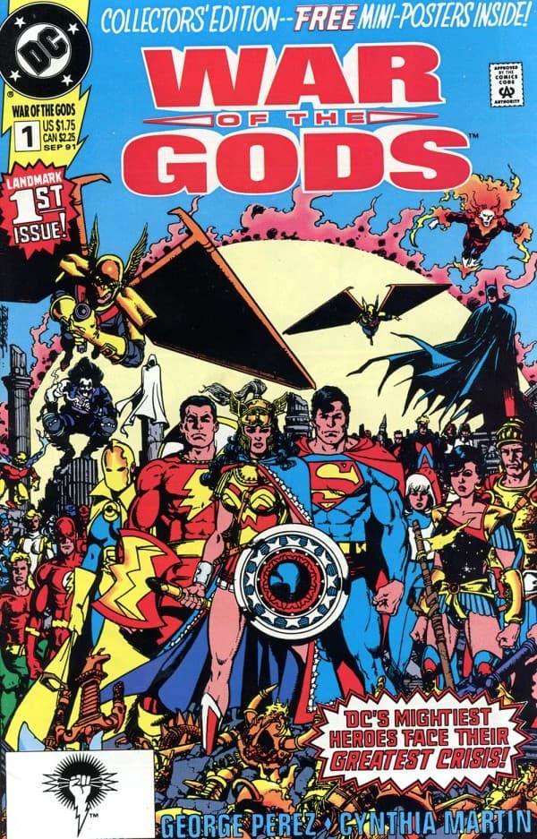 War of the Gods #1 cover