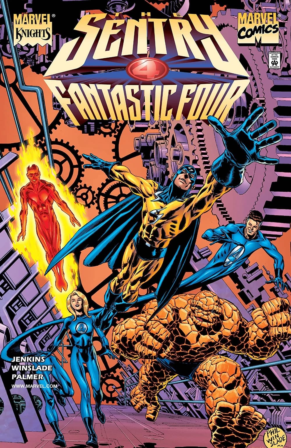 Sentry/Fantastic Four #1 cover