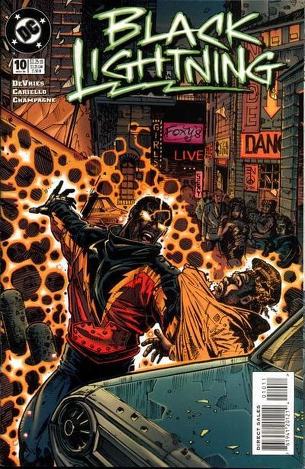 Black Lightning #10 cover