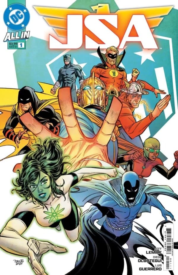 JSA cover — © DC Comics