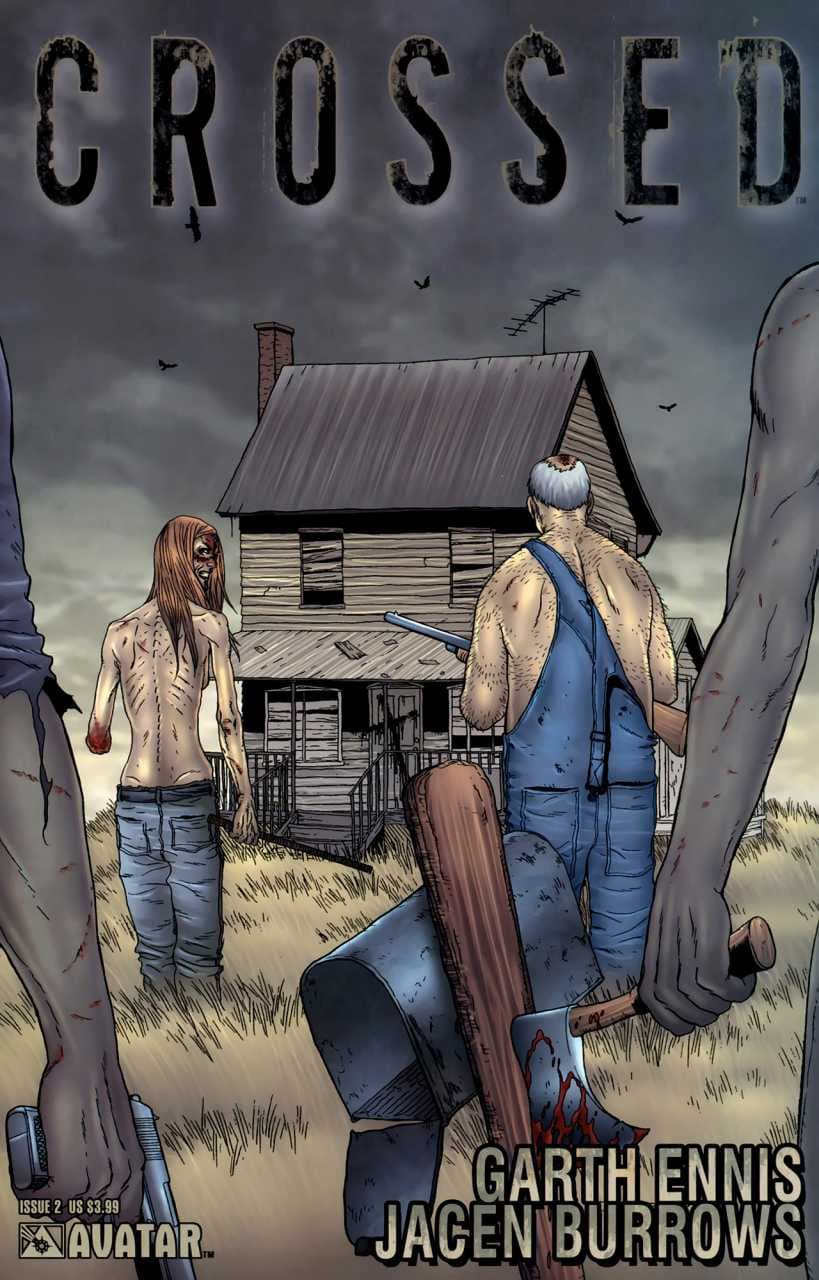 Crossed #2 cover
