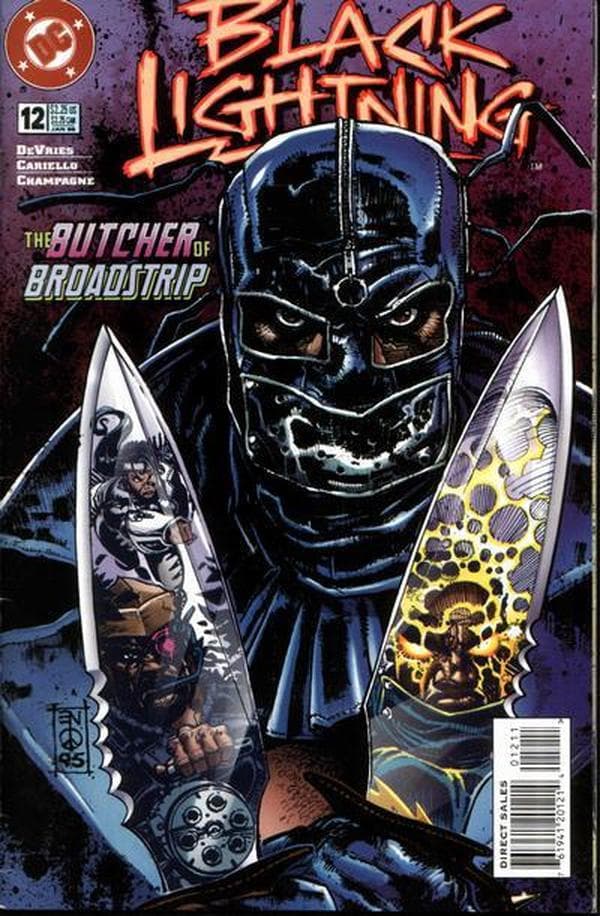 Black Lightning #12 cover