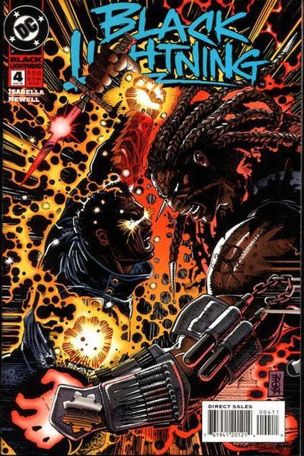 Black Lightning #4 cover