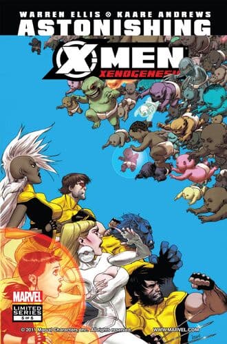 Astonishing X-Men: Xenogenesis #5 cover