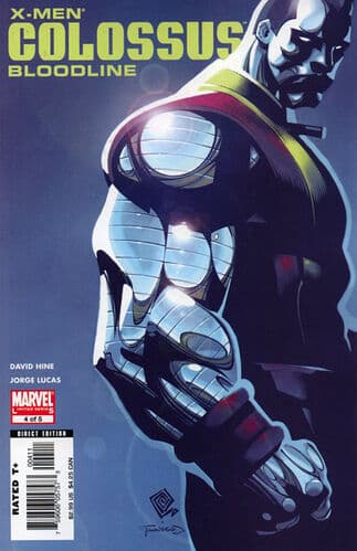 X-Men: Colossus Bloodline #4 cover