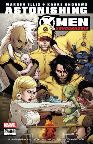 Astonishing X-Men: Xenogenesis #2 cover