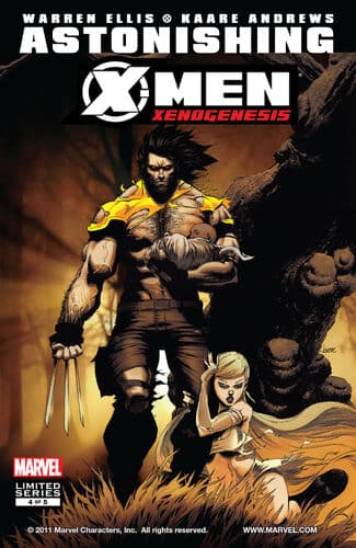 Astonishing X-Men: Xenogenesis #4 cover