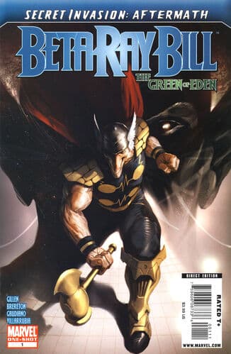 Secret Invasion Aftermath: Beta Ray Bill - The Green Of Eden #1 cover