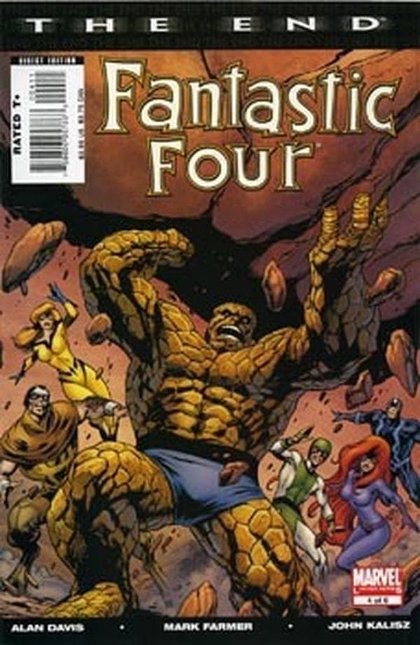 Fantastic Four: The End #4 cover
