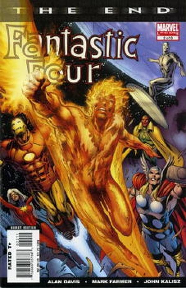Fantastic Four: The End #2 cover