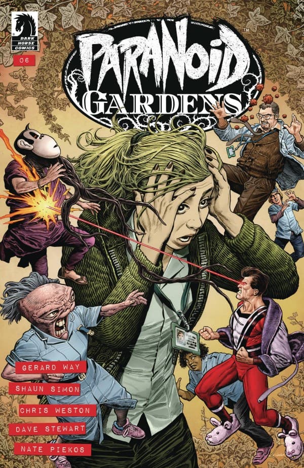 Paranoid Gardens #6 cover