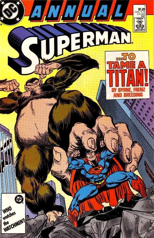 Superman Annual #1 cover