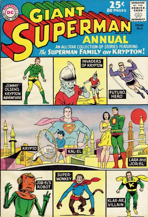 Superman Annual #5 cover
