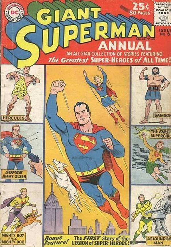 Superman Annual #6 cover