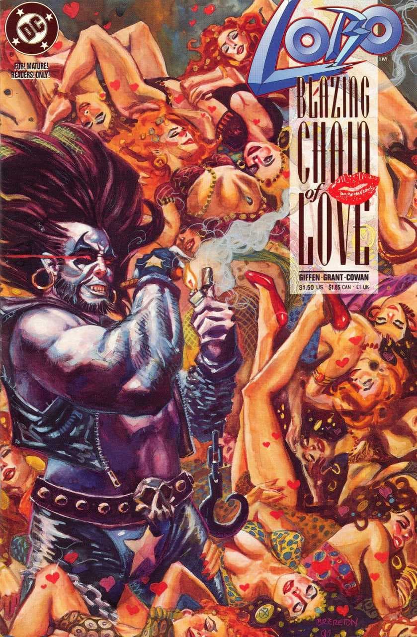 Lobo: Blazing Chain of Love cover — © DC Comics