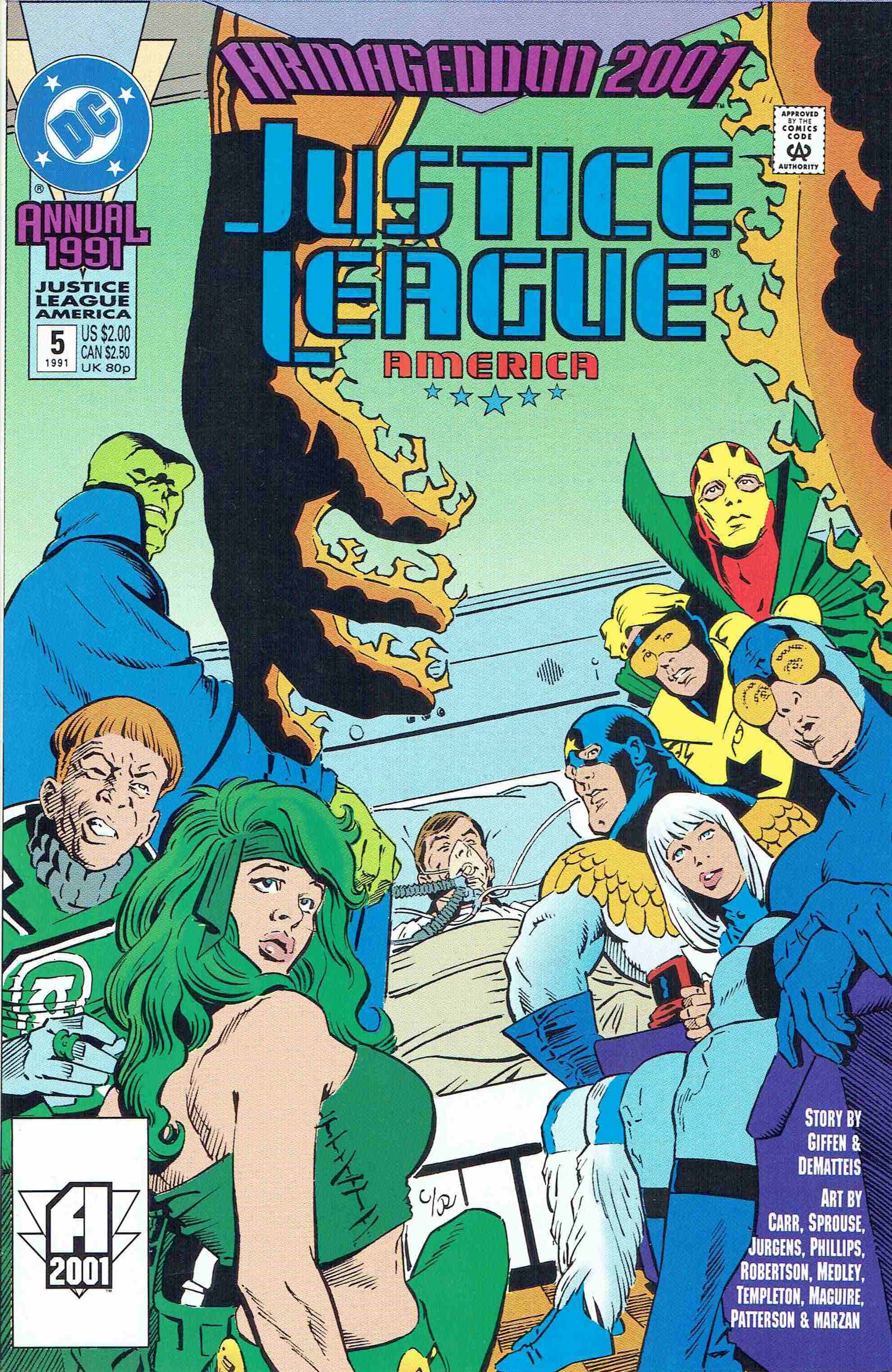 Justice League America Annual #5 cover