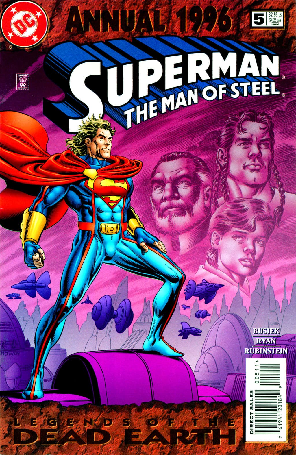 Superman: The Man of Steel Annual #5 cover