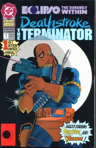 Deathstroke the Terminator Annual #1 cover