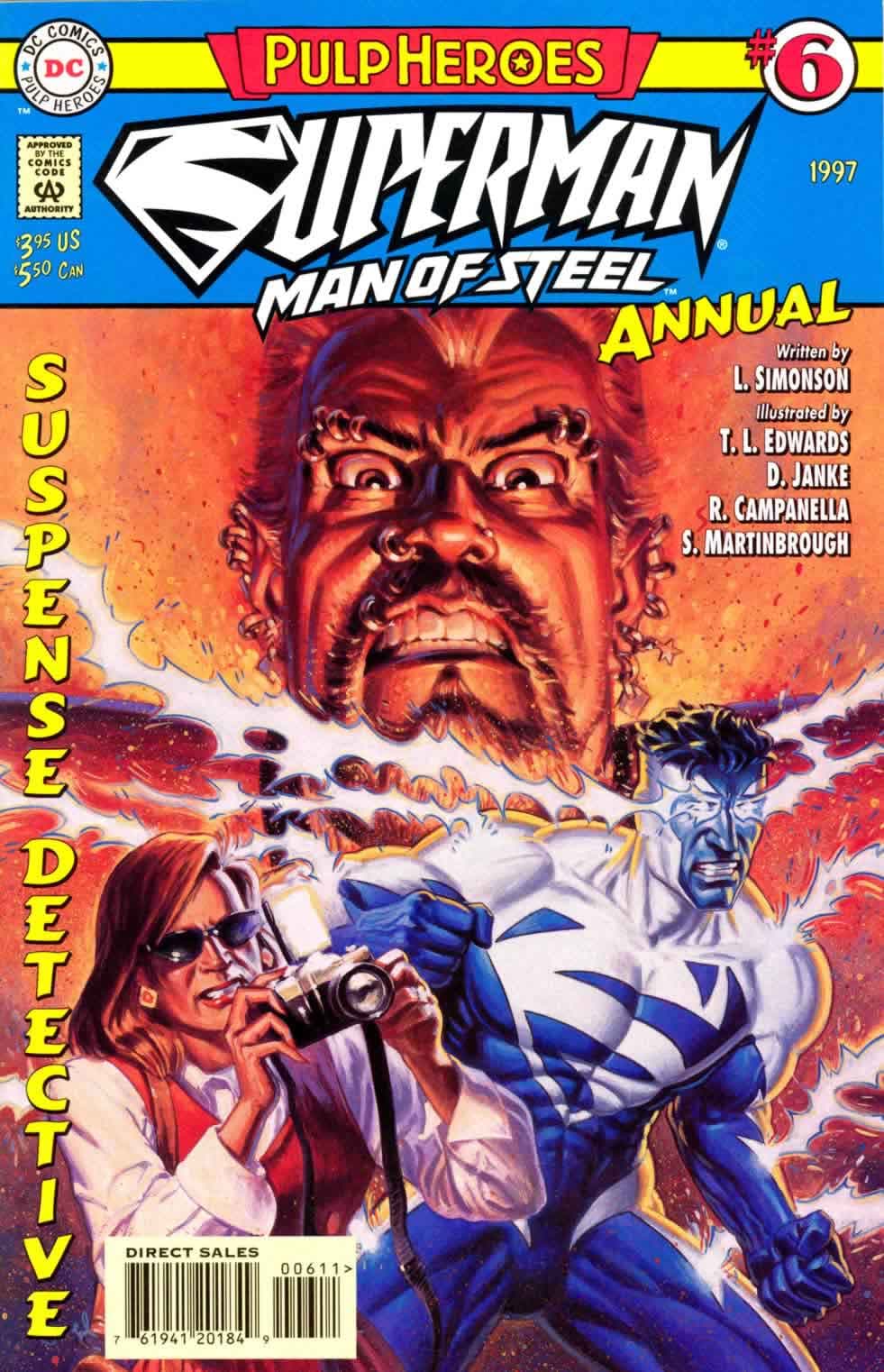 Superman: The Man of Steel Annual #6 cover