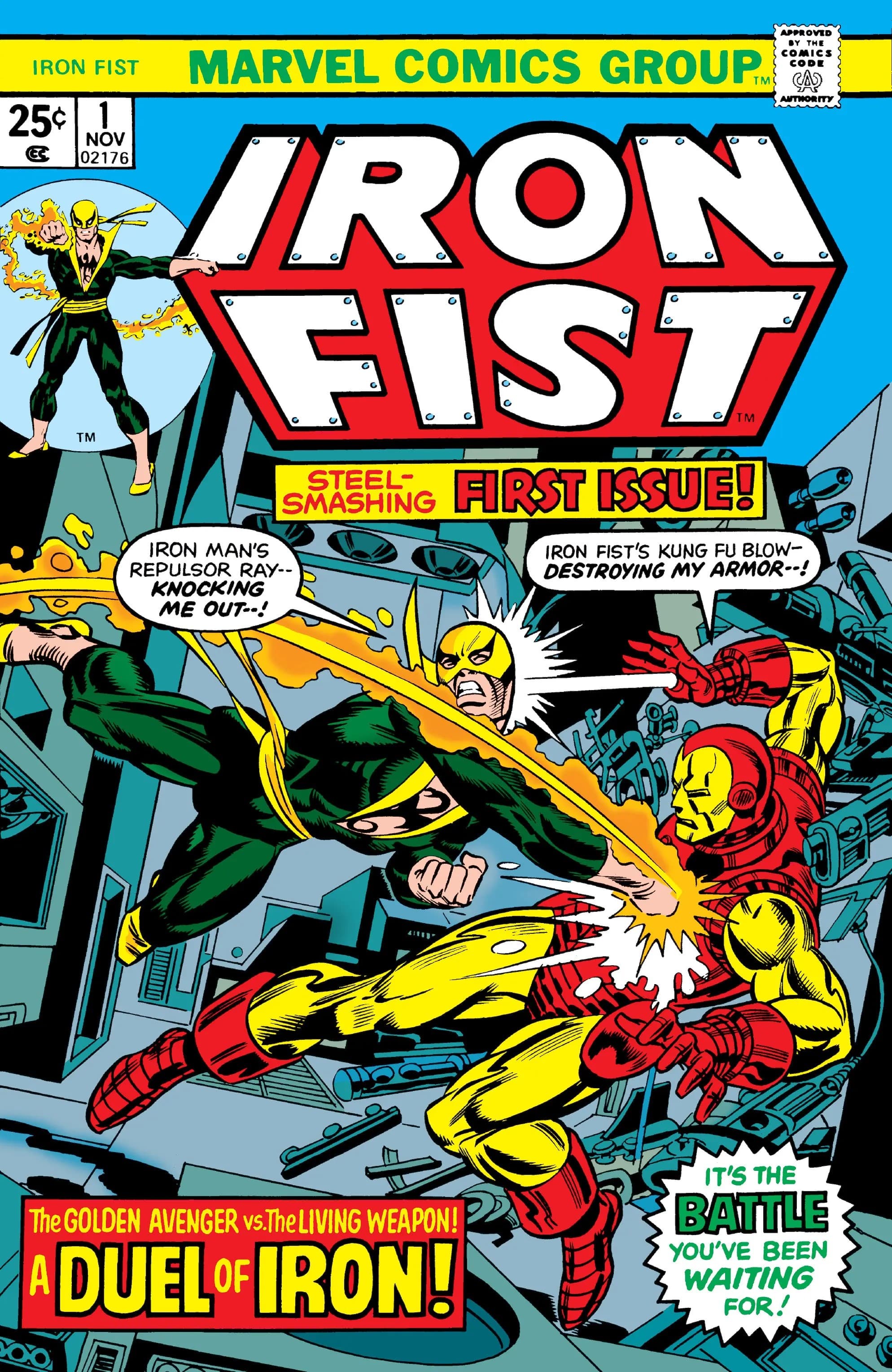 Iron Fist #1 cover